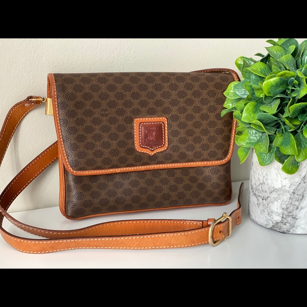 Authentic Celine Macadam Crossbody - Auth. Cert ✅